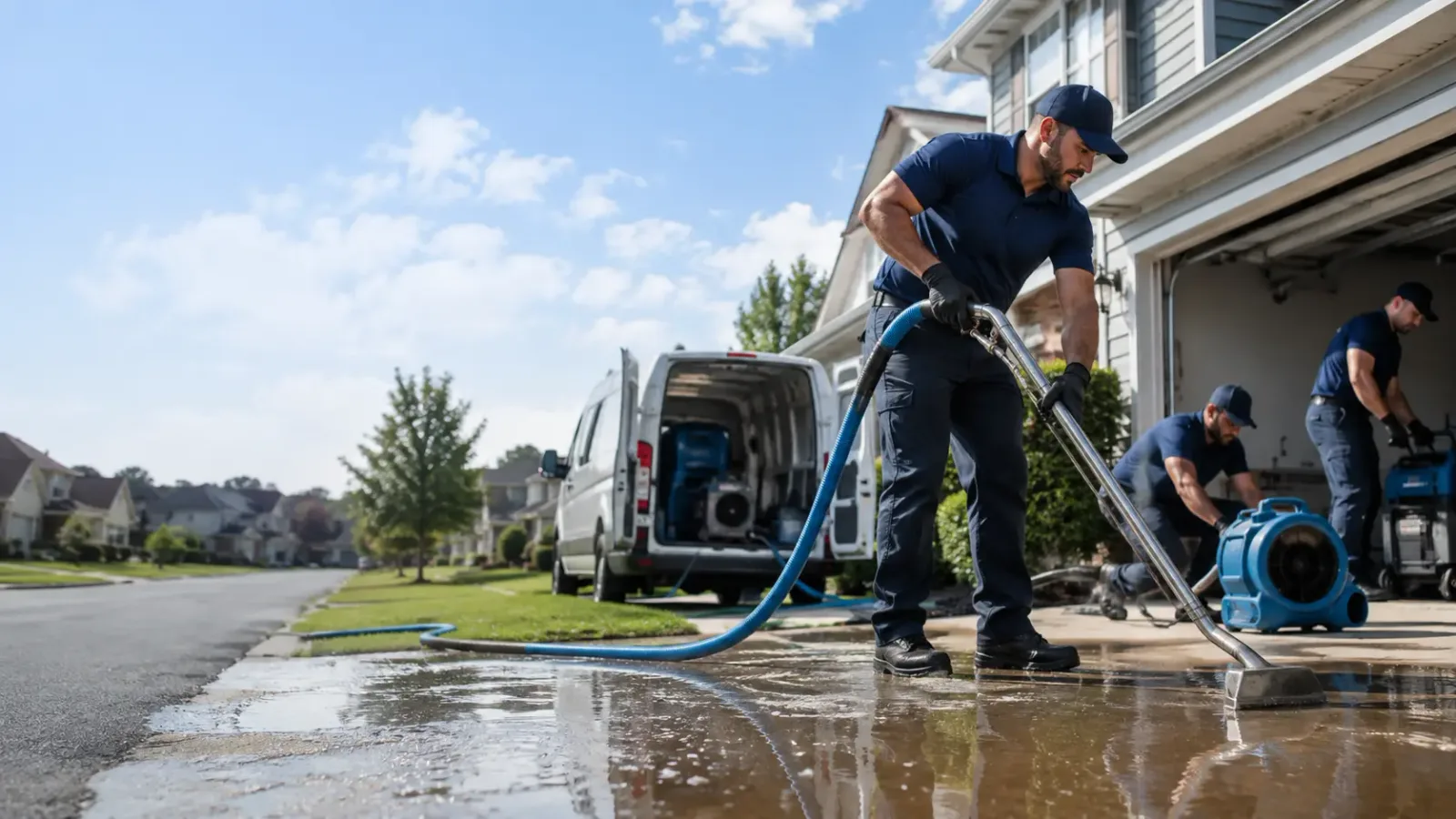Flood Damage Restoration in Colmar, PA